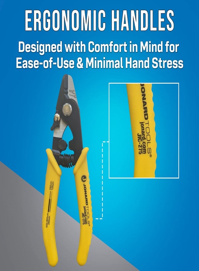 Jonard Tools JIC-275 Fiber Optic Stripper, Two Hole - Image 4