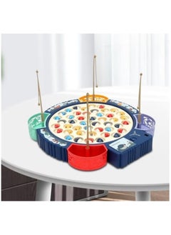 Magnetic Fishing Game, Kids-Ages 2, 3, 4 Years Boys Girls, 4 Rods and 45 Fish, Motor Skills with Music Board, Magnetic-Danny Forso 7  - Image 1