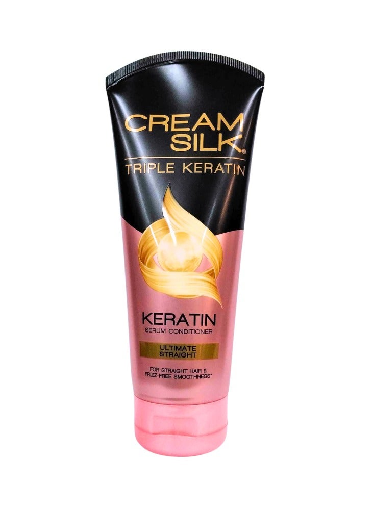 Triple Keratin Rescue Conditioner Ultimate Straight 170ml