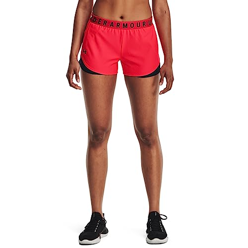 Under Armour Womens Play Up 3.0 Shorts, (628) Beta/Black/Black, XX-Small - Image 1