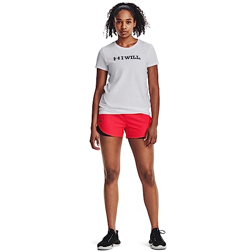 Under Armour Womens Play Up 3.0 Shorts, (628) Beta/Black/Black, XX-Small - Image 2