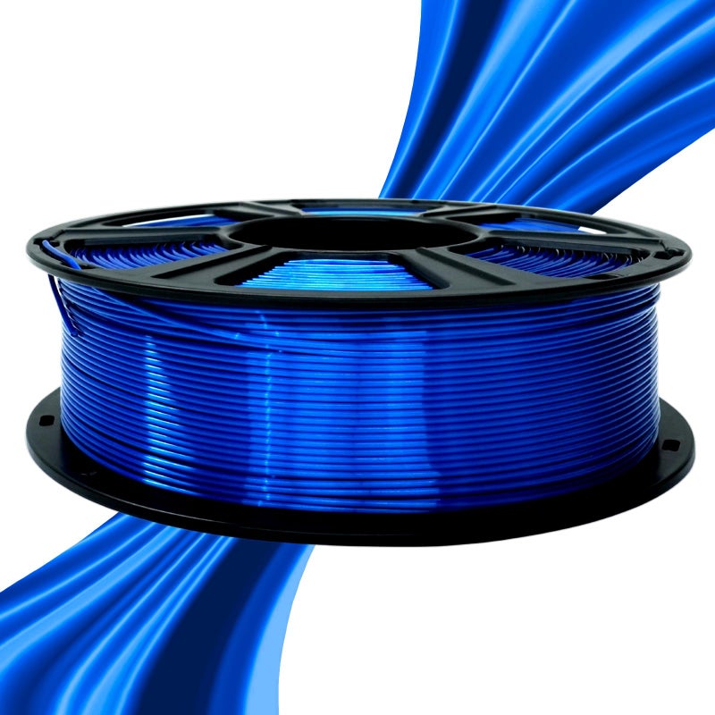 GIANTARM 3D Printer Filament, Silk Royal Blue Pla Filament, 1Kg(2.2lbs) Spool, 1.75mm Dimension Accuracy +/- 0.03mm, 3D Printing Filament - Image 2