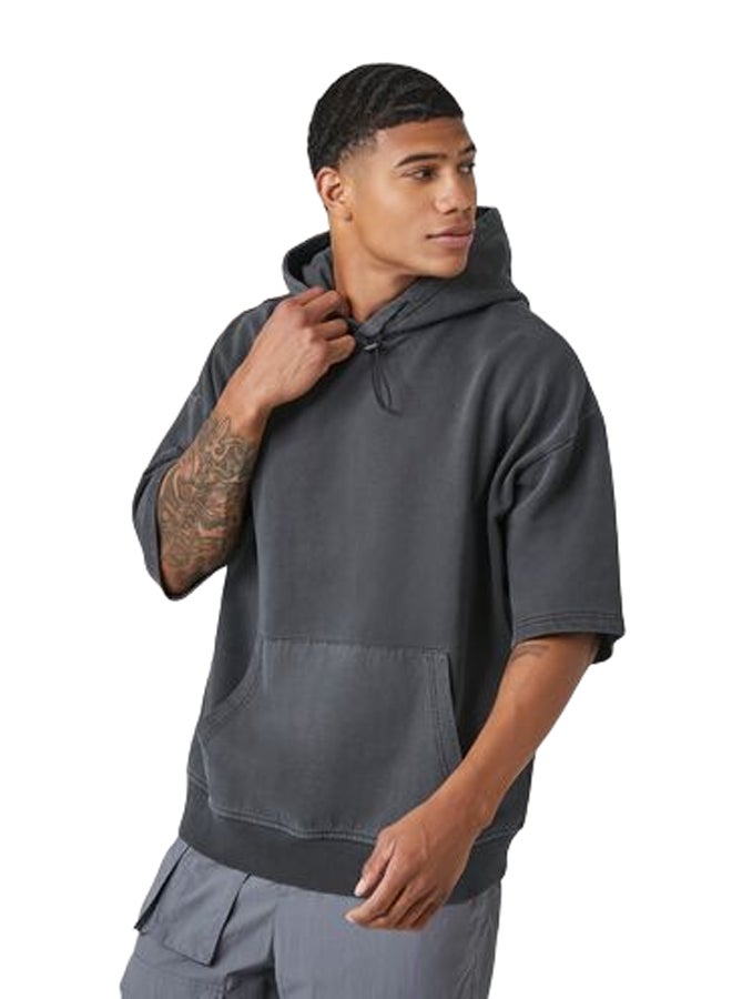 FOREVER 21 هودي كبير الحجم مغسول للغاية  - Image 1