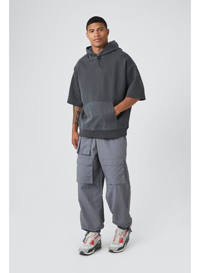 FOREVER 21 هودي كبير الحجم مغسول للغاية  - Image 4