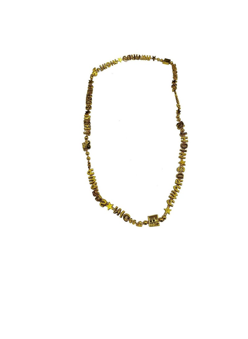 Beads Awards Night Gold 33 inch - Image 1
