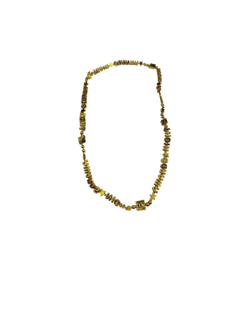 Beads Awards Night Gold 33 inch - Image 2