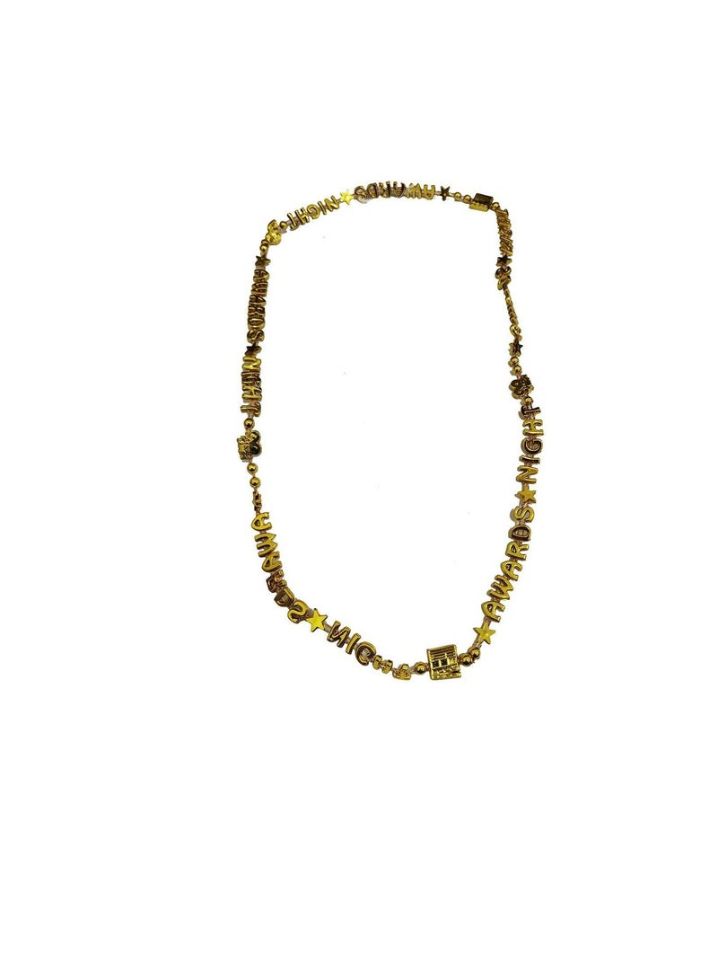Beads Awards Night Gold 33 inch - Image 3