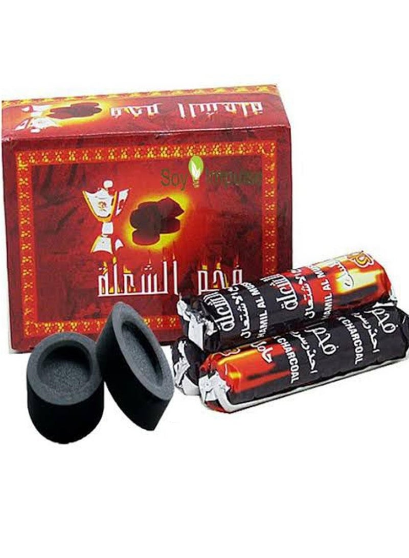 Charcoal Rolls for incense Bakhoor Black (100-Pieces) - Image 2