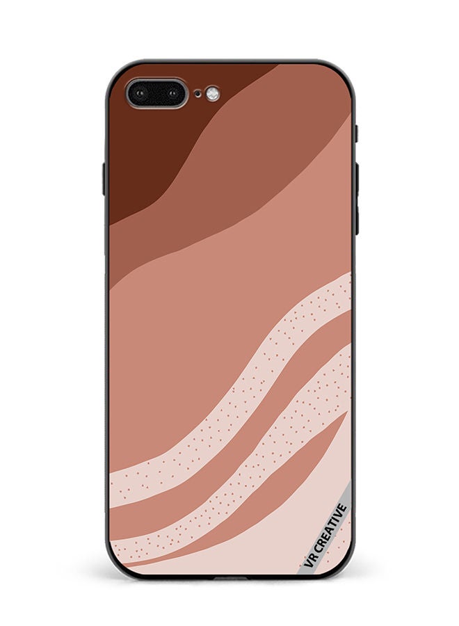 VR CREATIVE Protective Case Cover For Apple iPhone 7 Plus/8 Plus Layers Design Multicolour - Image 1