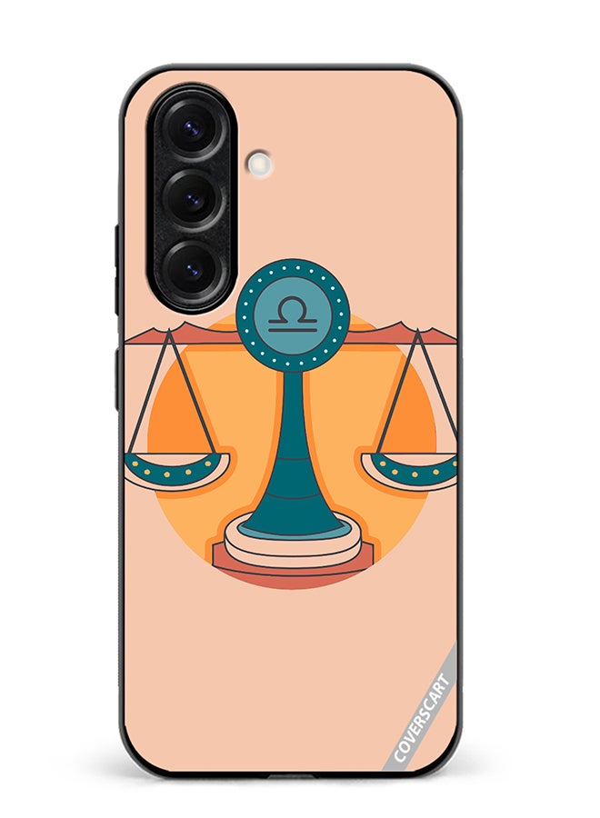 VR CREATIVE Protective Case Cover For Samsung Galaxy S25 Plus Balance Zodiac Signs Design Multicolour