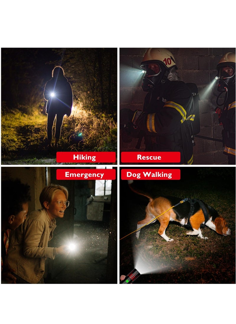 SYOSI - Fast Rechargeable Flashlights for Home, Tactical Flashlights High Lumens 20000, 3 Modes Zoomable Waterproof Mini Flashlight, Powerful LED Flash lights for Camping, Hiking (Battery Include) - Image 1