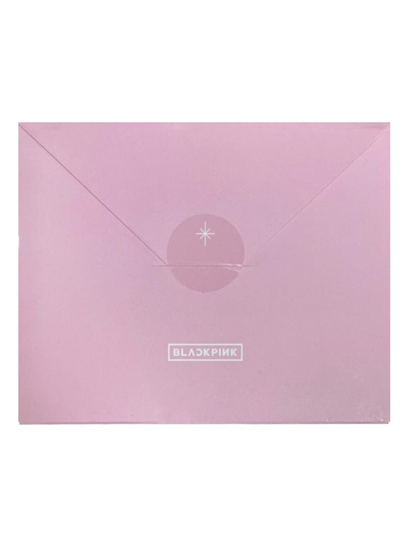 Black Pink Blackpink Born Pink Official Polaroid Photo and Sticker Set Jennie Version  - Image 1