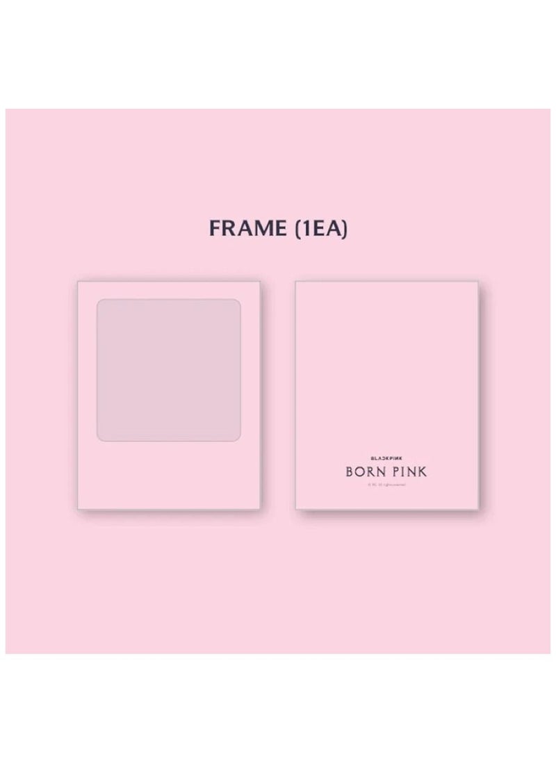 Black Pink Blackpink Born Pink Official Polaroid Photo and Sticker Set Jennie Version  - Image 5