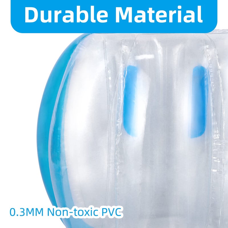 Theefun Bumper Balls, 2 Pack 36inch Inflatable Sumo Ball Bopper Toys for Kids Physical Outdoor Active Play, Giant Human Hamster Knocker Body Zorb Ball, Body Bubble Soccer Ball - Image 3