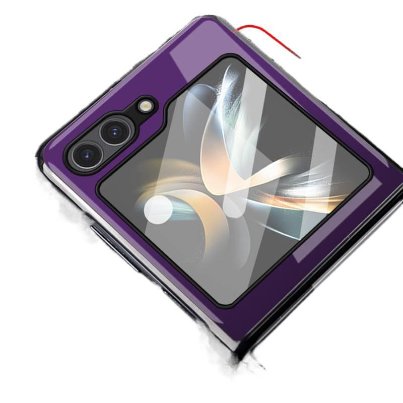 غطاء واقي | حماية من السقوط | لون متدرج | مقاوم للصدمات لـ Samsung Galaxy Z Flip 5 | أخضر - Image 5