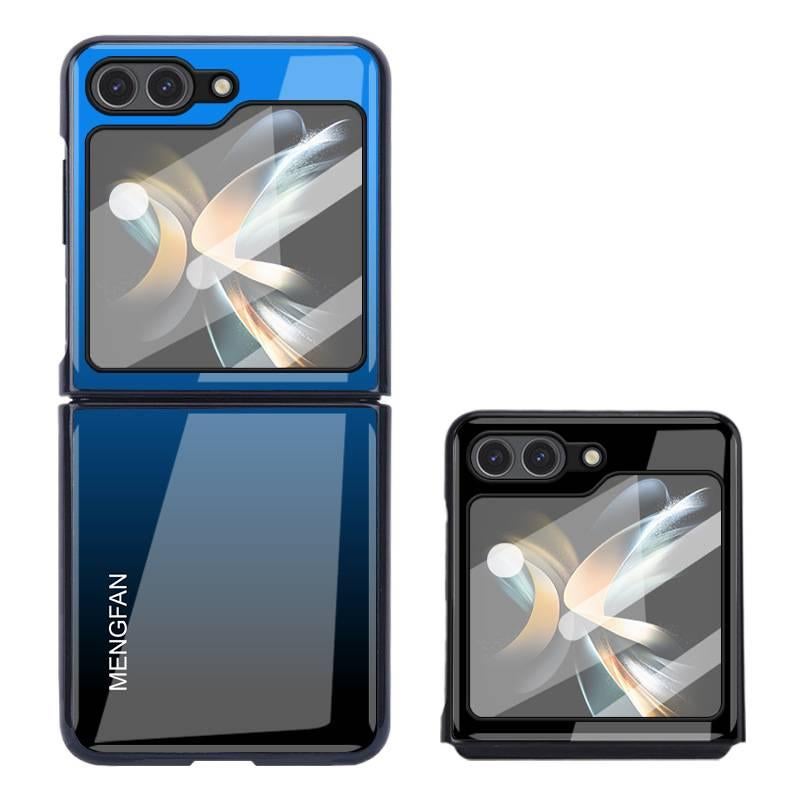 غطاء واقي | حماية من السقوط | لون متدرج | مقاوم للصدمات لـ Samsung Galaxy Z Flip 5 | أخضر - Image 2