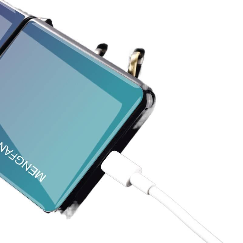غطاء واقي | حماية من السقوط | لون متدرج | مقاوم للصدمات لـ Samsung Galaxy Z Flip 5 | أخضر - Image 3