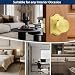 Orger Gold Door Knob Interior ZincAlloy Brushed Gold Door Knobs with Lock Heavy Duty Privacy Door Knob for Bathroom and Bedroom 1 Pack - Image 3