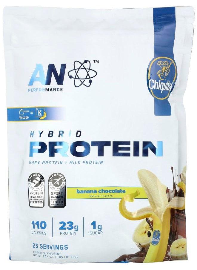Abe - Performance Hybrid Protein Chiquita® Banana Chocolate 1.65 lb (750 g) - Image 1