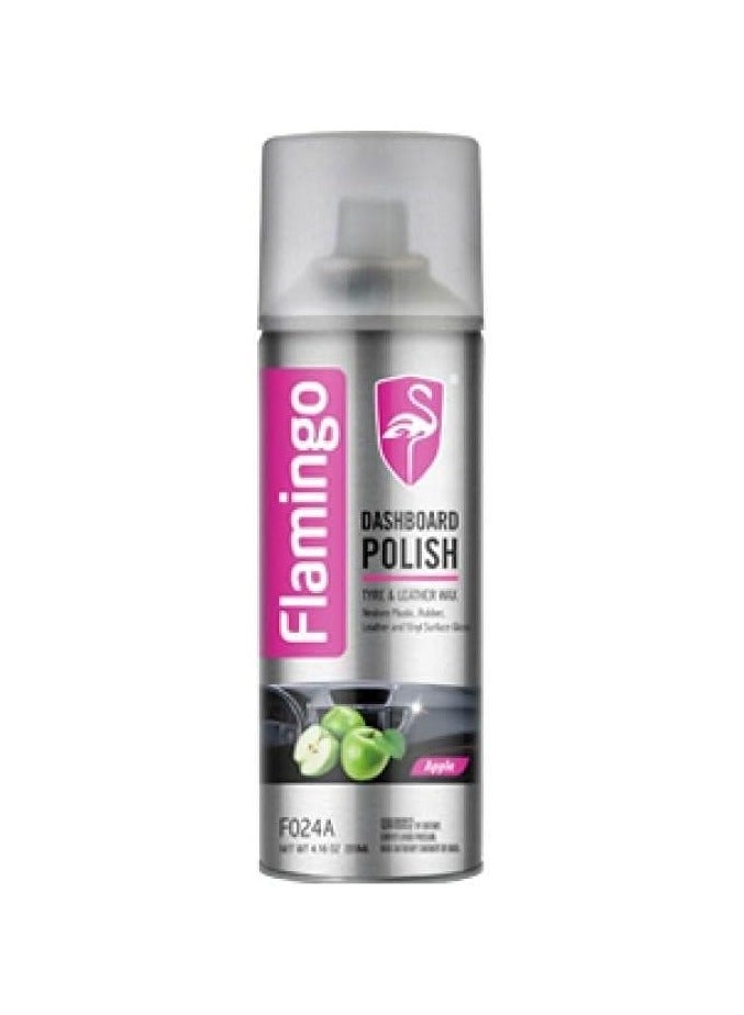 Flamingo Apple Dashboard Polish Spray - 220ml