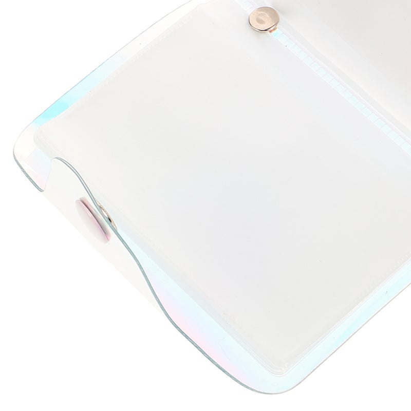 2pcs Holographic Card For Women And Men Multi-Card Holder Compact And Portable Credit Card Storage Organizer Card - Image 4