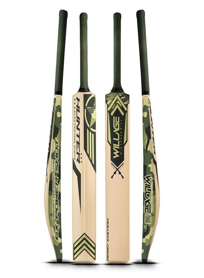 Willage Hunter Cricket Bat for Adults Plastic Tennis Cricket Bat for Mens Heavy Plastic Cricket Bats with Grip for Gully Cricket, Tournament Match Standard Full Size Tennis Ball Bat - Image 2