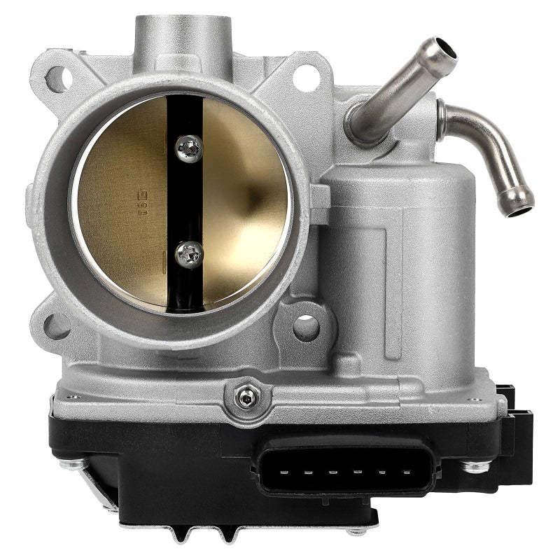 جسم الخانق SCITOO 1450A195 مناسب للسيارات لسيارات ميتسوبيشي لانسر 2007-2017 ولسيارات ميتسوبيشي أوتلاندر 2008-2013 ولسيارات ميتسوبيشي أوتلاندر سبورت 2011-2021