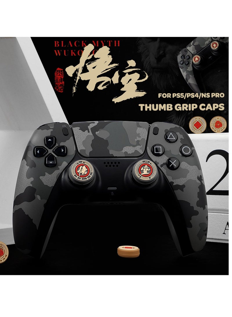 New Arrival: Hot-Selling Black Myth: Wukong PS4/PS5/XBOX/NSPRO Controller Thumb Grip Anti-Slip Silicone Protective Cover - Image 2