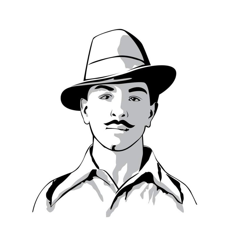 5 Ace Portrait bhagat singh Motivational Poster|Inspirational Poster|Country Love|Religious|Poster About Life|HomeDecorPoster|Poster for Every Room,Office, GYM|(300 GSM_12X18inch_Multicolor) - Image 5