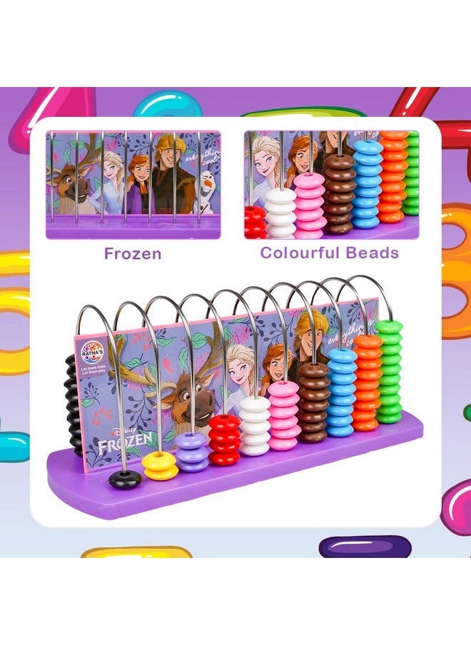 RATNA'S Ratna's Educational Abacus Senior Math's Learning Early Educational Kit Toy for Kids 3+ Years (Theme Frozen)  - Image 2