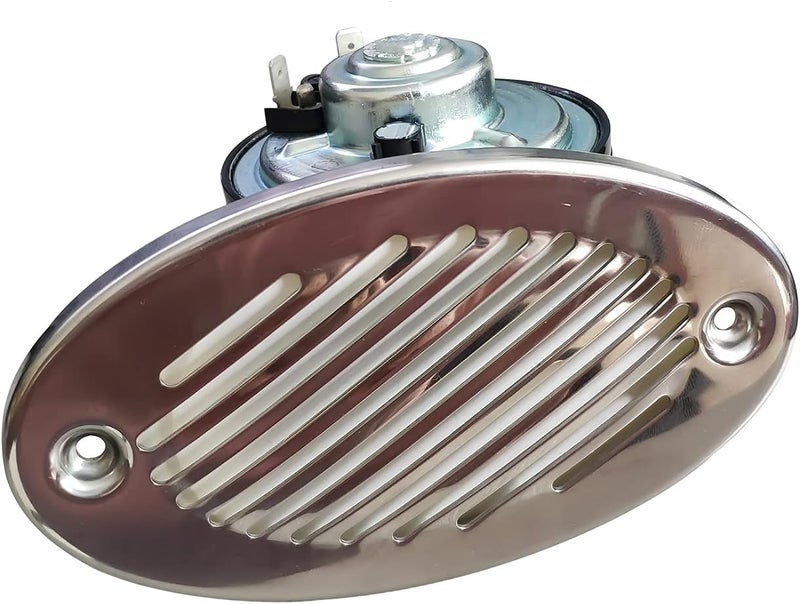 C CLINK 316 Stainless Steel 12V Hidden Flush Mount 5190512 Marine Boat Horn Two Hole Installation Spacing of 114.3 mm - Image 4