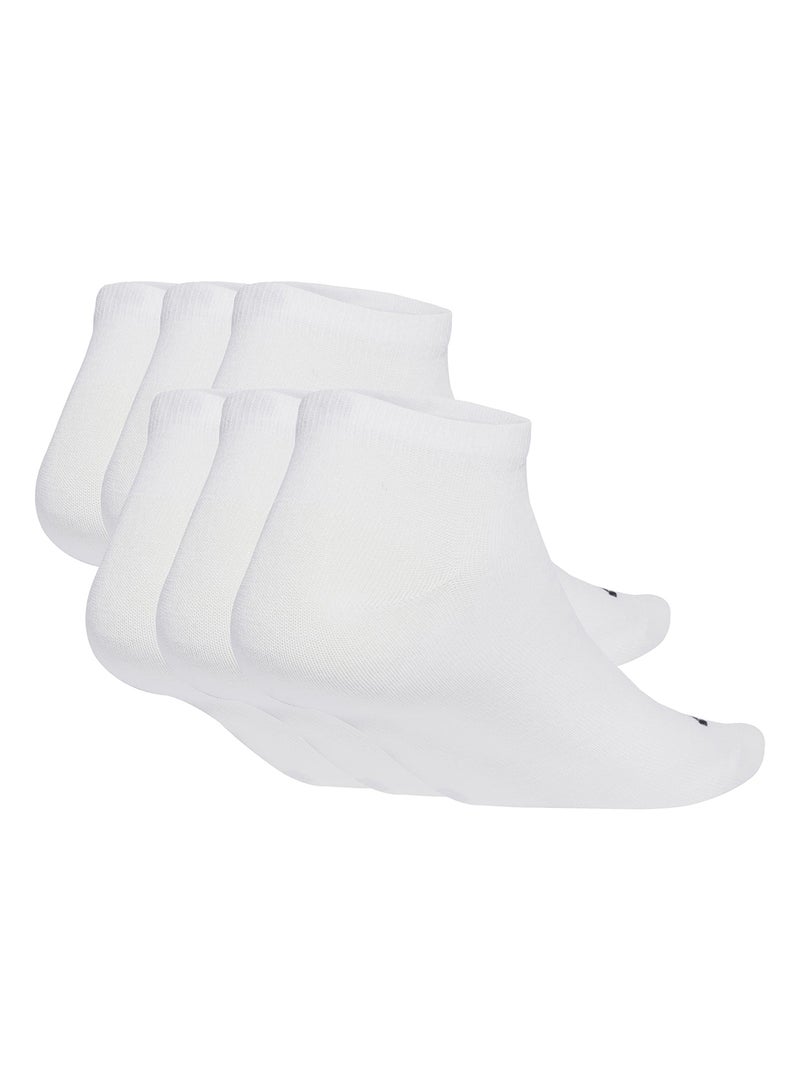 Adidas 6 Pack Linear Cushioned Crew Socks  - Image 2