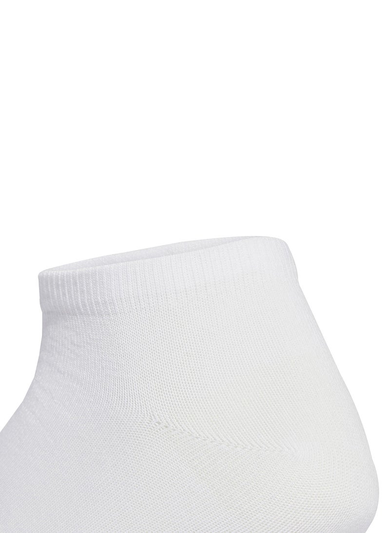 Adidas 6 Pack Linear Cushioned Crew Socks  - Image 4