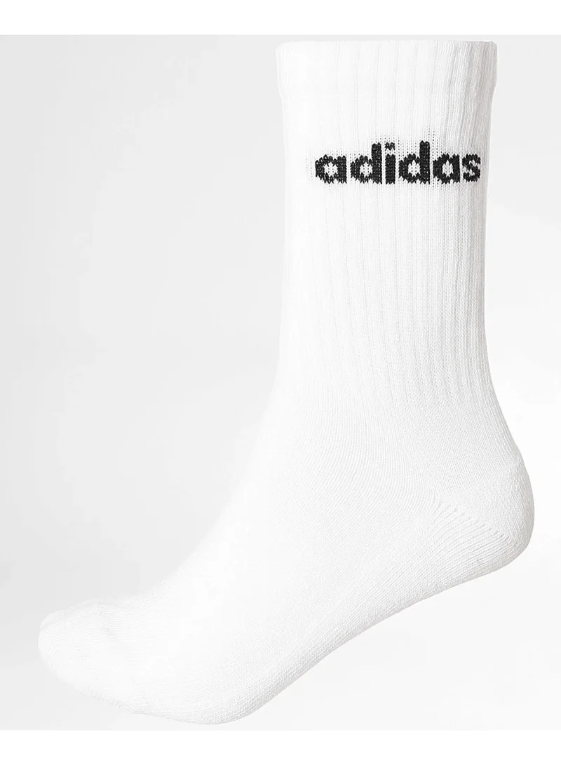 adidas 6 أزواج جوارب مبطنة بخطوط