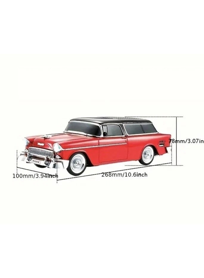 WSTER WS-1955 Retro Car Bluetooth Speaker – 10W Loud Sound, USB/TF/FM/AUX Support – Classic Wagon Design - Image 5