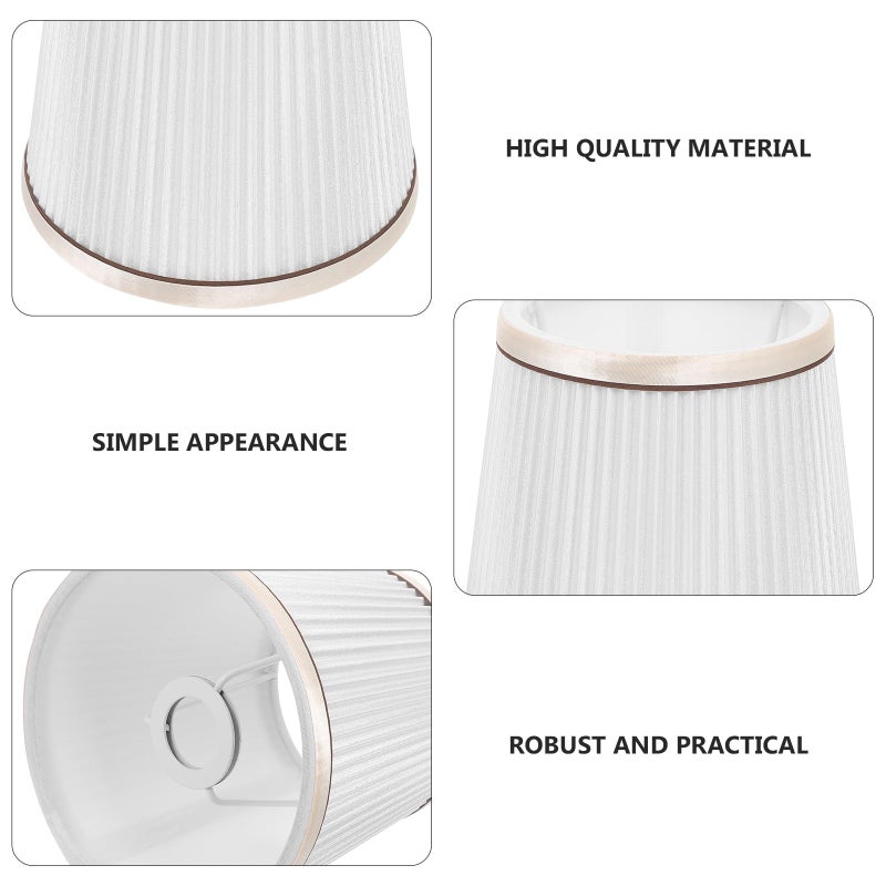 Soft White Lampshade Diffuser Simple American Style Cover For Ceiling Wall Table Lamps Easy Installation Home Decor - Image 5
