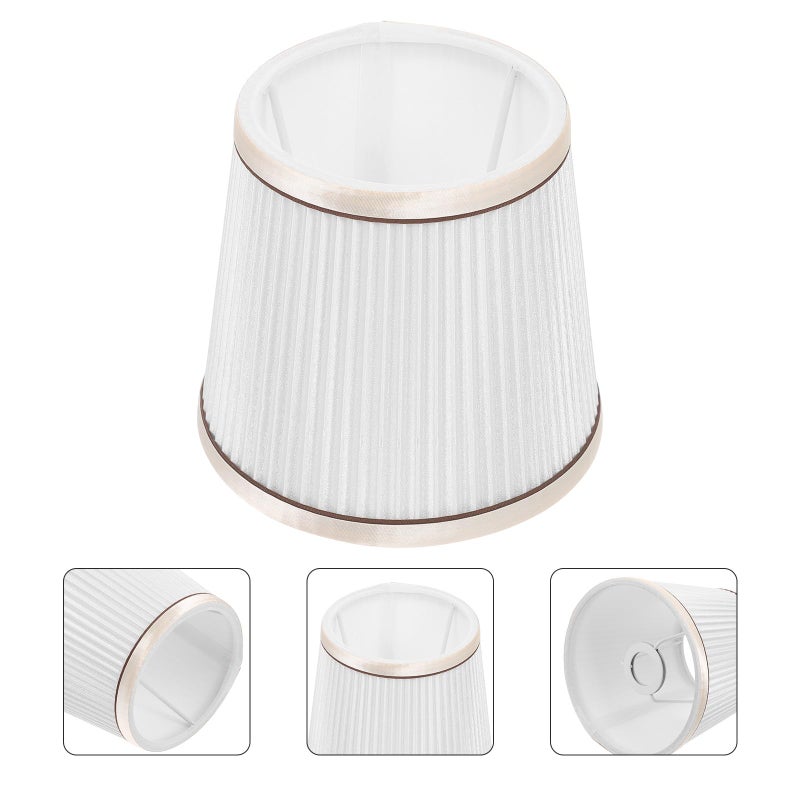 Soft White Lampshade Diffuser Simple American Style Cover For Ceiling Wall Table Lamps Easy Installation Home Decor - Image 3
