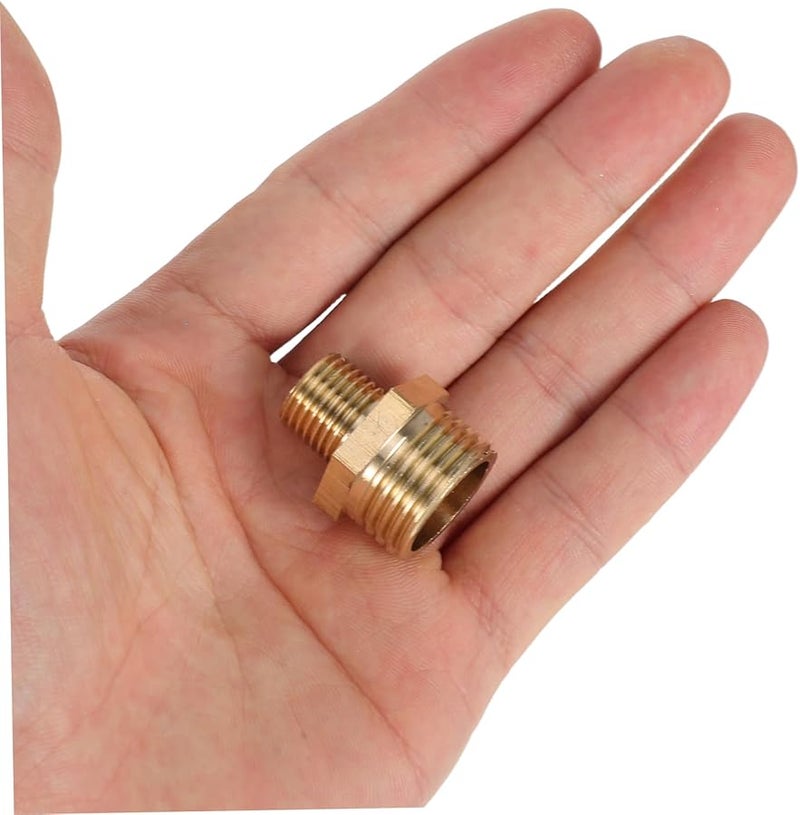 4 قطع من أدوات التوصيل النحاسية المخفضة من 1/2 بوصة إلى 3/4 بوصة مع خيوط NPT لتوصيل الأنابيب - Image 5