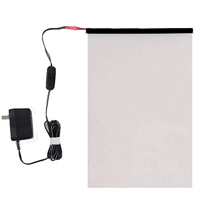 PDLC ITCHABLE SMART FILM ELECTRIC SMART GLASS FILM ADHESIVE ALL DAY PRIVACY PROTECTION WINDOW STICKER 6INCH X 12INCH