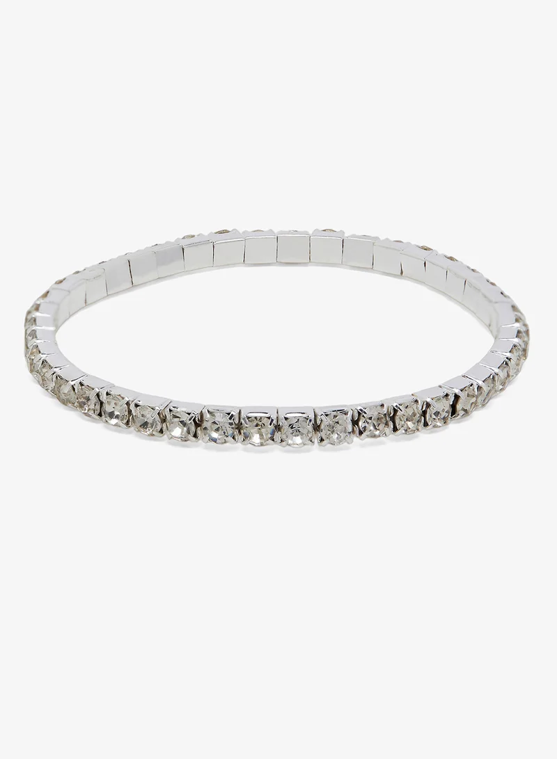 ELLA Silver Tennis Bracelet
