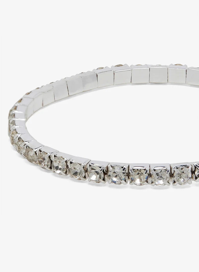 ELLA Silver Tennis Bracelet