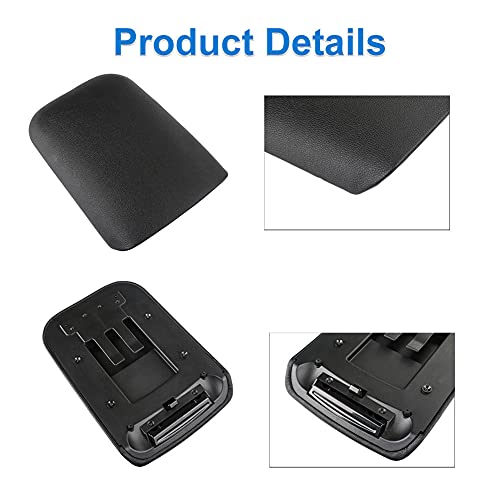 VANJING Compatible with Center Console Armrest Lid Kit Cover Ford Mustang 2005 2006 2007 2008 2009 Replaces 5R3Z6306024AAC Black - Image 3