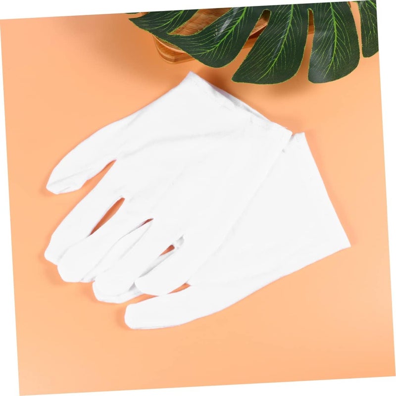 2Pairs Hydrating Spa Gloves Moisturizing Charcoal Fiber Beauty Gloves for Hand Care for Exfoliating and Hydrating Skin Present for Women - Image 2