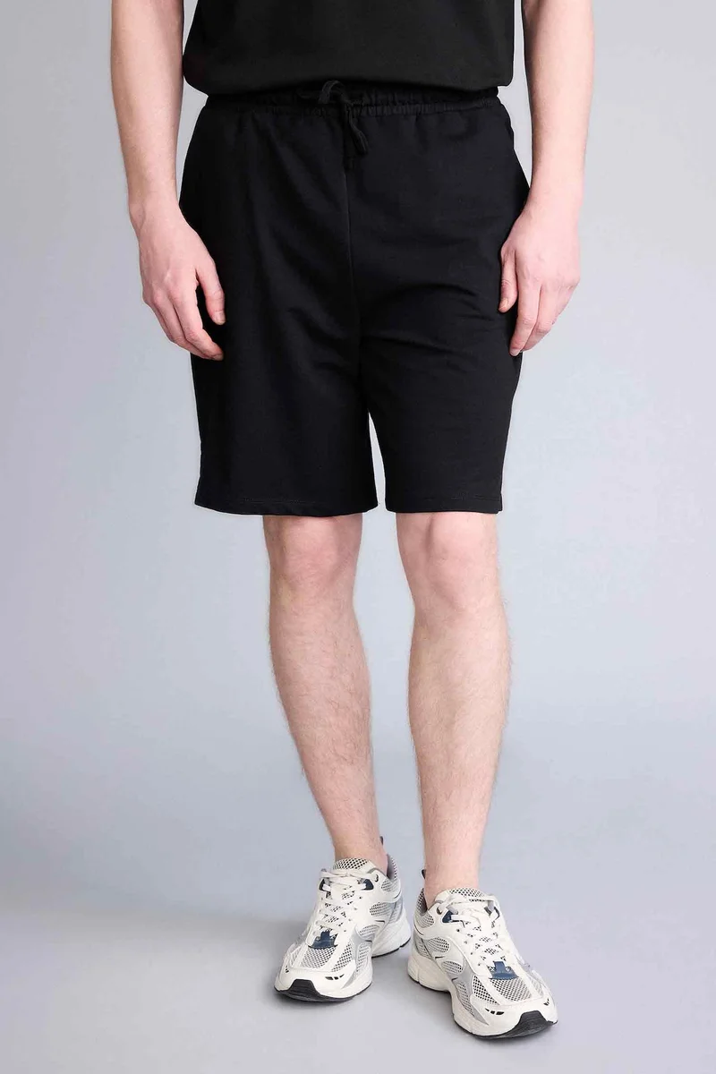 Defacto  Regular Fit Thin Fabric Shorts for Men | Best Price UAE