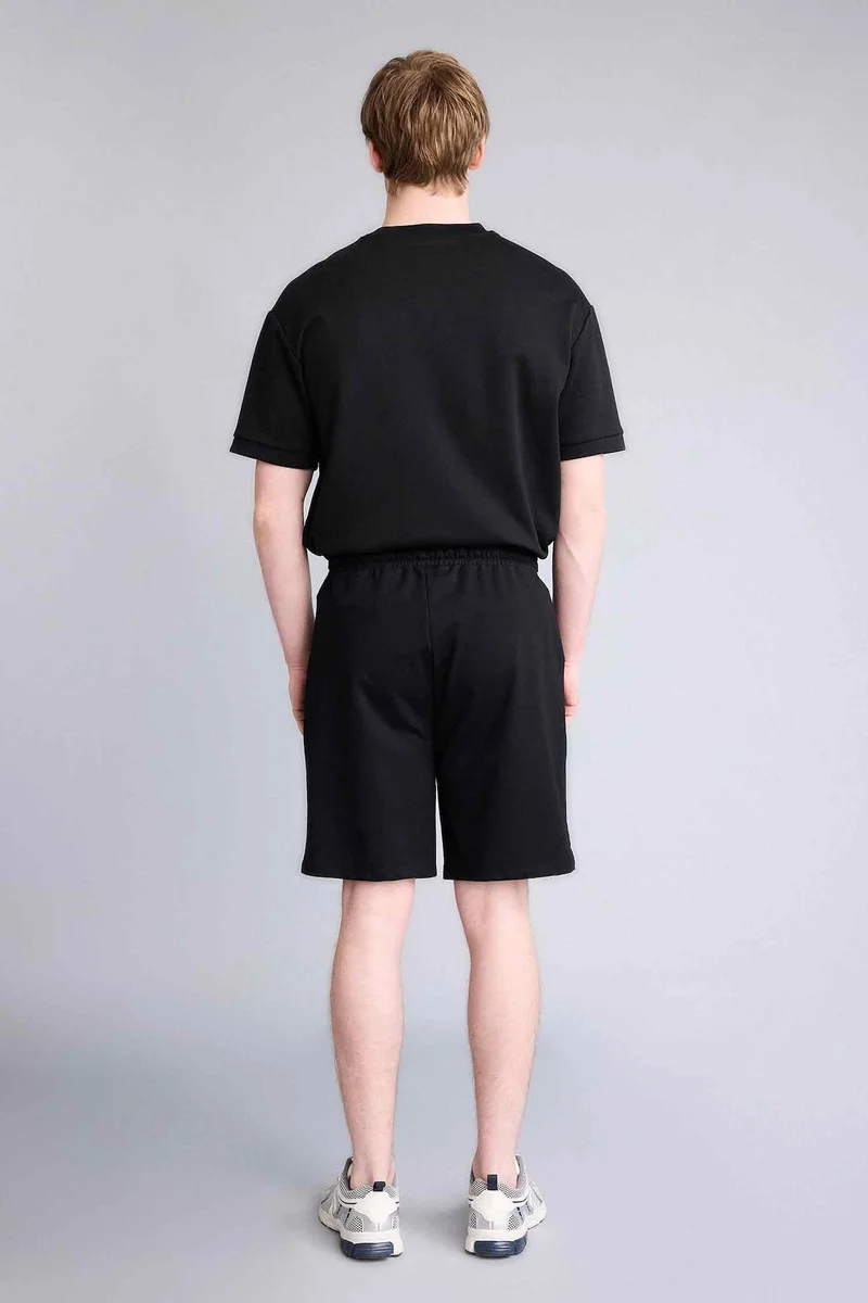 Defacto  Regular Fit Thin Fabric Shorts for Men | Best Price UAE