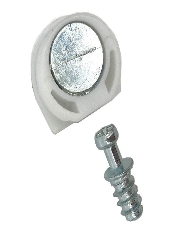 XMHF 30 Pieces Shelf Support Holder White Pin Peg with Screws - Image 3