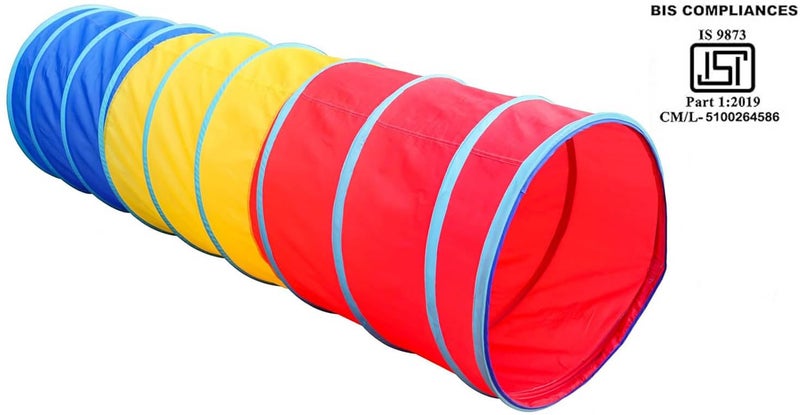 Homecute Tunnel Tent for Kids, Foldable Indoor & Out Door Crawl Through Tunnel for Toddler Babies Children, Tunnel Tent for Kids, Girls and Boys. (Caterpillar Multicolour) - Image 2