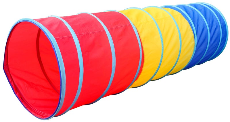 Homecute Tunnel Tent for Kids, Foldable Indoor & Out Door Crawl Through Tunnel for Toddler Babies Children, Tunnel Tent for Kids, Girls and Boys. (Caterpillar Multicolour) - Image 1