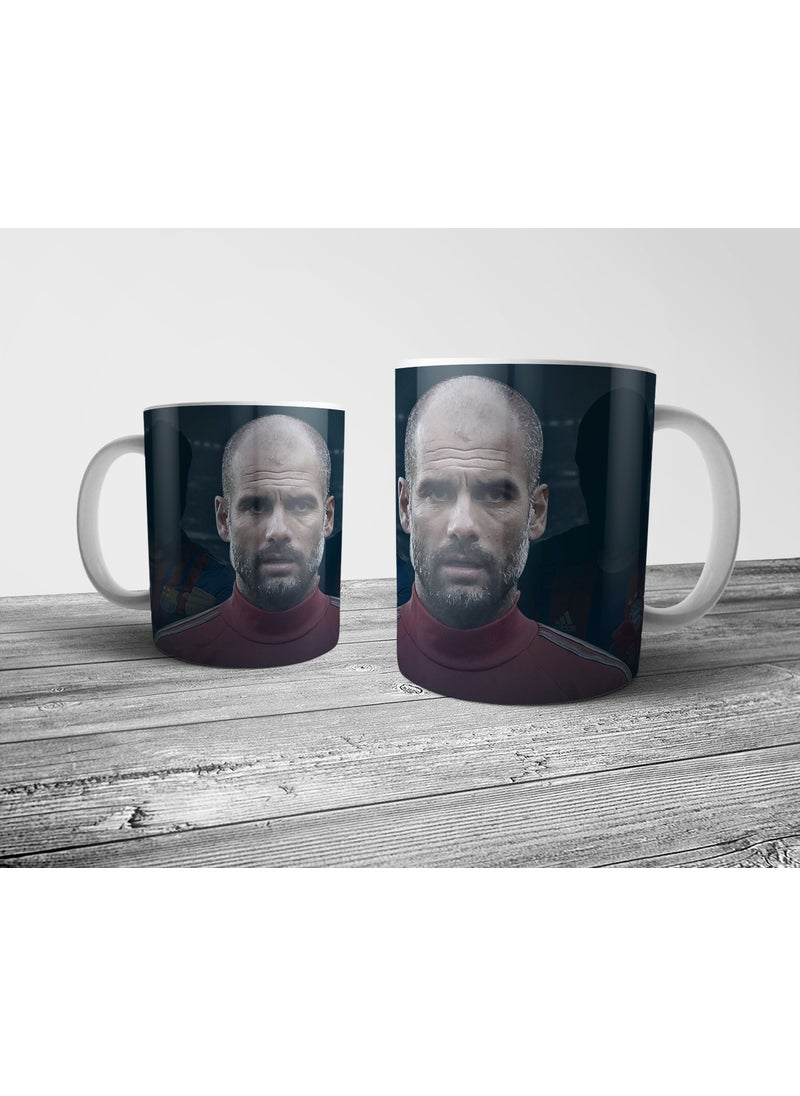 Pixxa - Josep Pep Guardiola Manchester City Trophy Glass Model 4 - Image 1