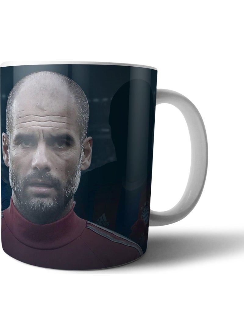 Pixxa - Josep Pep Guardiola Manchester City Trophy Glass Model 4 - Image 1